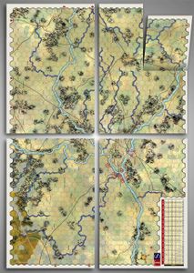 Warszawa 1920: Hard cardboard map
