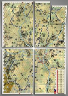Warszawa 1920: Hard cardboard map