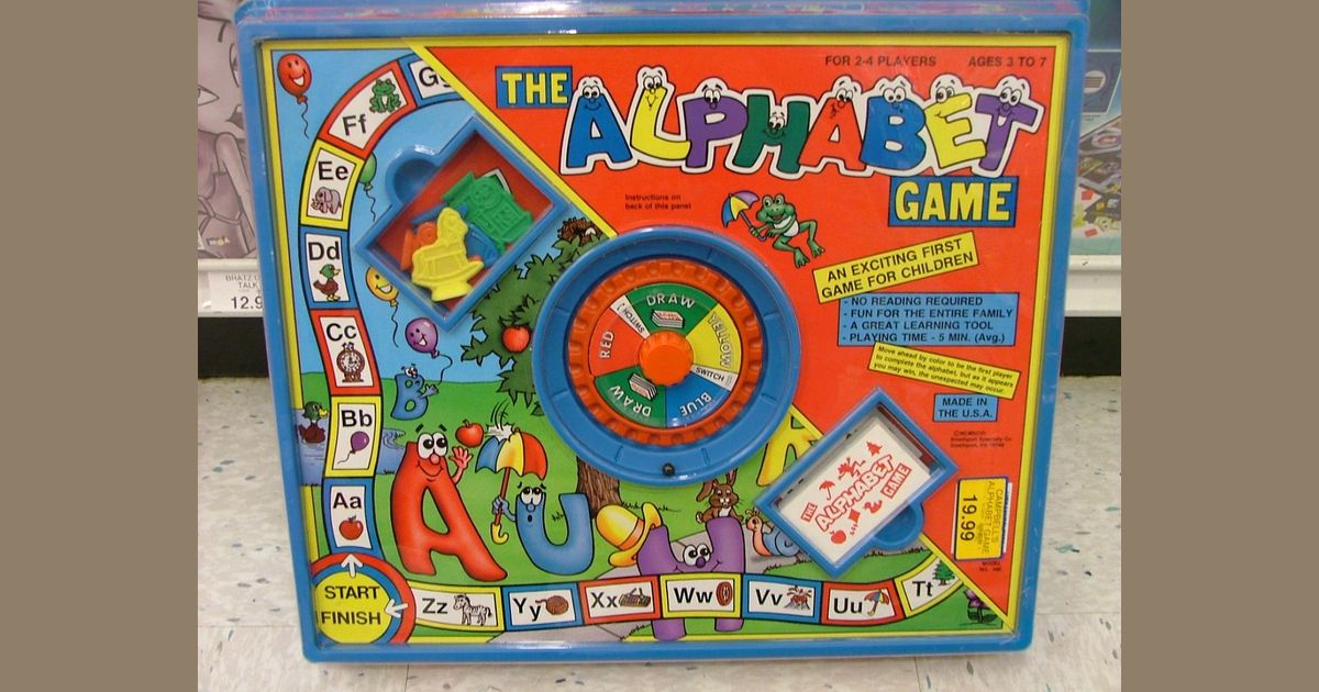 The Alphabet Game Board Game Boardgamegeek