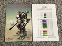 BattleTech Science Fiction Combat Book Game: WHM-6R Warhammer