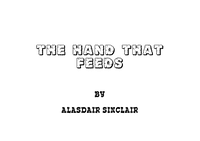 RPG Item: The Hand That Feeds