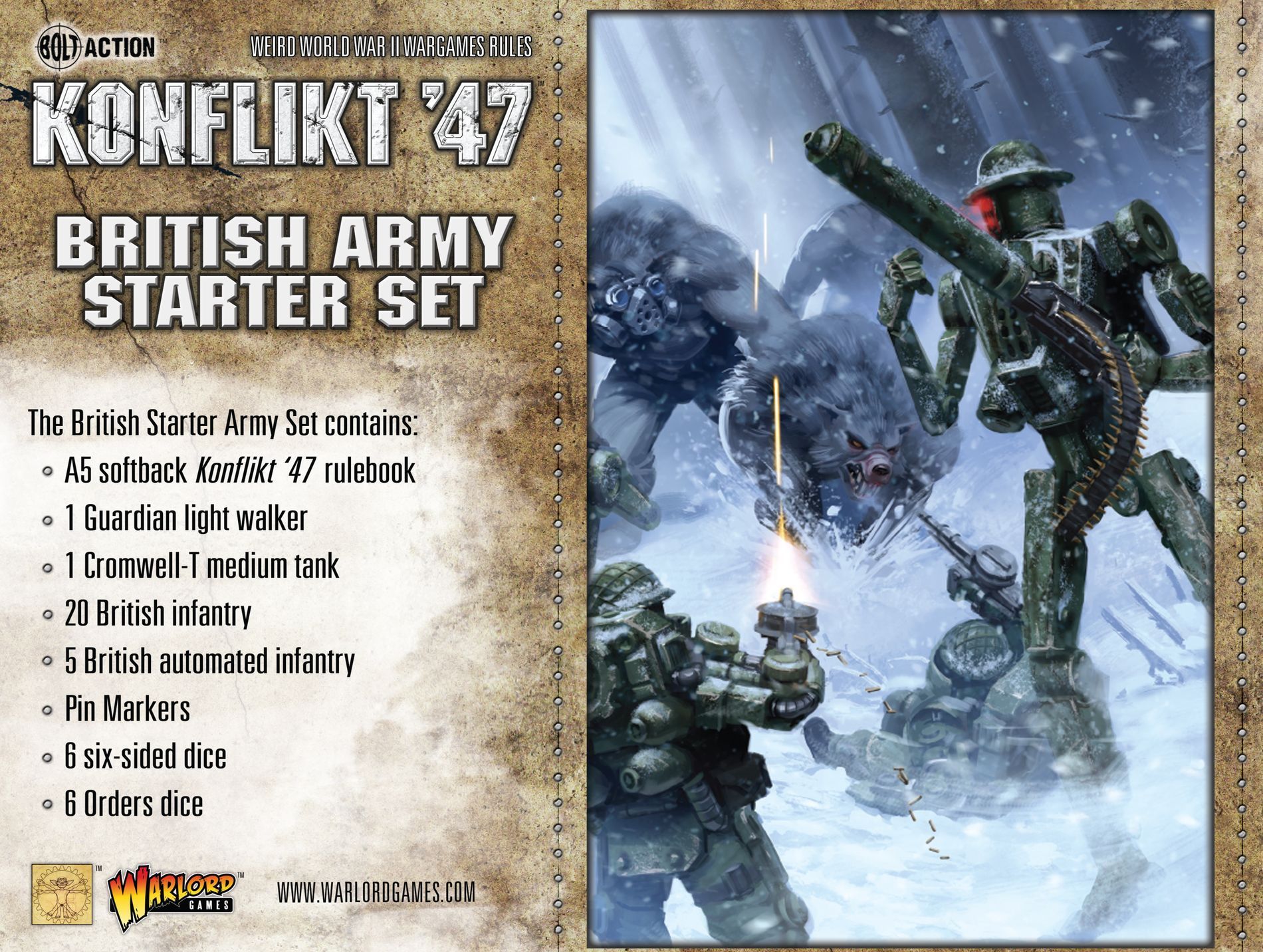 Konflikt '47: British Starter Set cover art