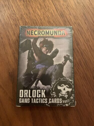 Necromunda: Underhive – Orlock Gang Tactics Cards cover art