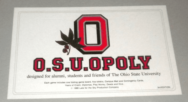 O.S.U.opoly cover art