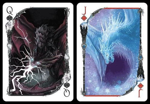 Dragon tome sales playing cards