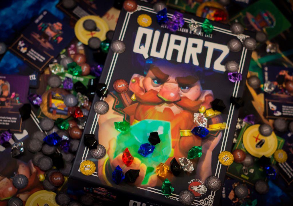 Illustration 7 de Quartz: The Card Game | Press-your-luck and sabotage friends