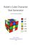 RPG Item: Rubik's Cube Character Stat Generator