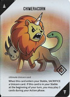 Unstable Unicorns: Chimeracorn Promo Card