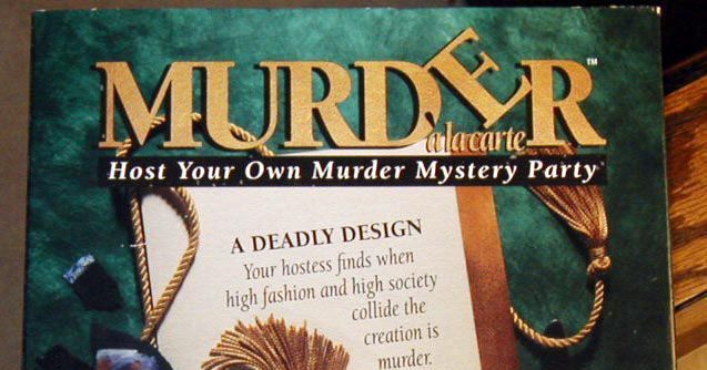 "Murder Alacarte: A Vintage Murder" – 1937-Themed Murder Mystery Party Game For 6 Players - View #11