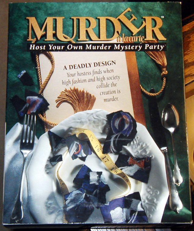 Murder à la carte: A Deadly Design cover art
