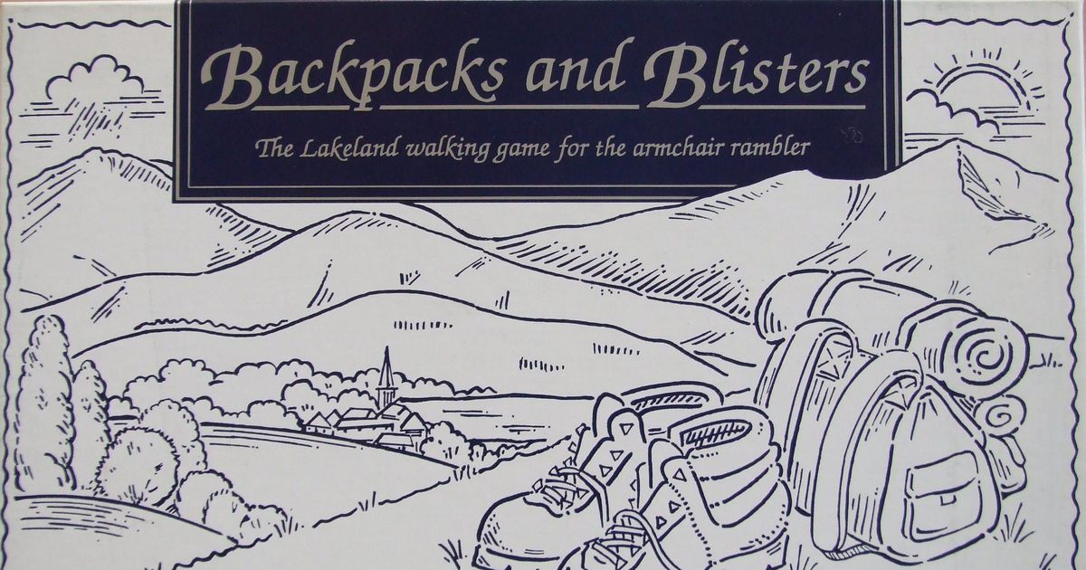 Backpacks and Blisters Board Game BoardGameGeek