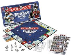 Monopoly: My Fantasy Football Players Edition, Board Game