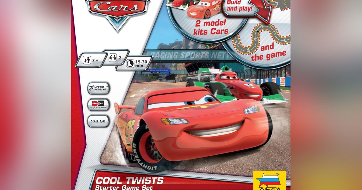 Cars 英語学習ゲーム& カードゲーム Cars: Cool Twists Starter Game Set | Board Game | BoardGameGeek