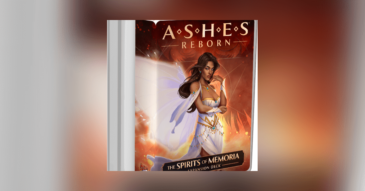 Ashes Reborn: The Spirits Of Memoria Expansion Card Game - Strategic 2-Player Game, Requires Master Set, Age 14+