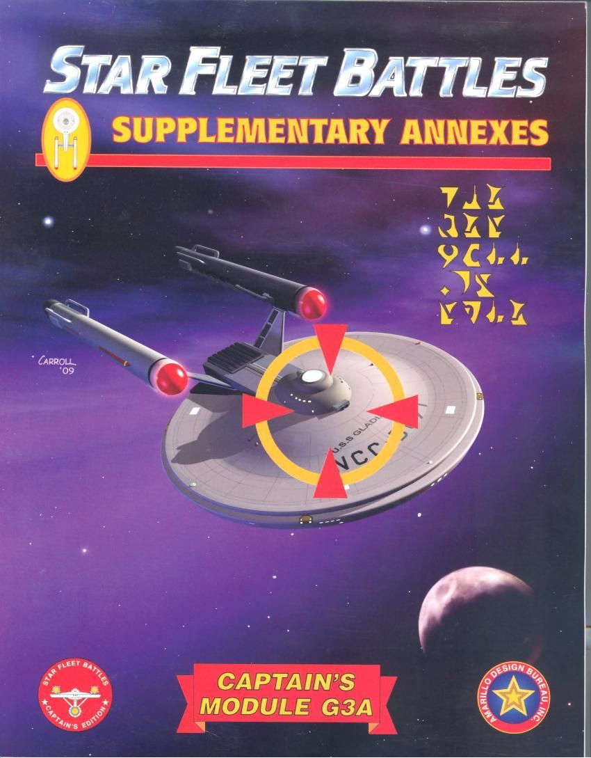 Star Fleet Battles: Module G3A – Supplementary Annexes