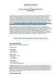 Army Lists for Lion of the North & Haiduk and Rajtar