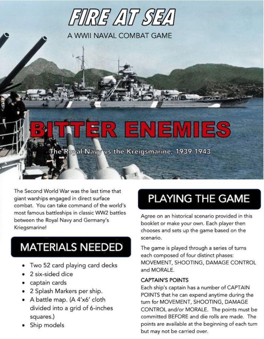 Fire at Sea: Bitter Enemies