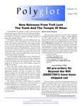 Issue: Polyglot (Volume 1, Issue 18 - Oct 2005)