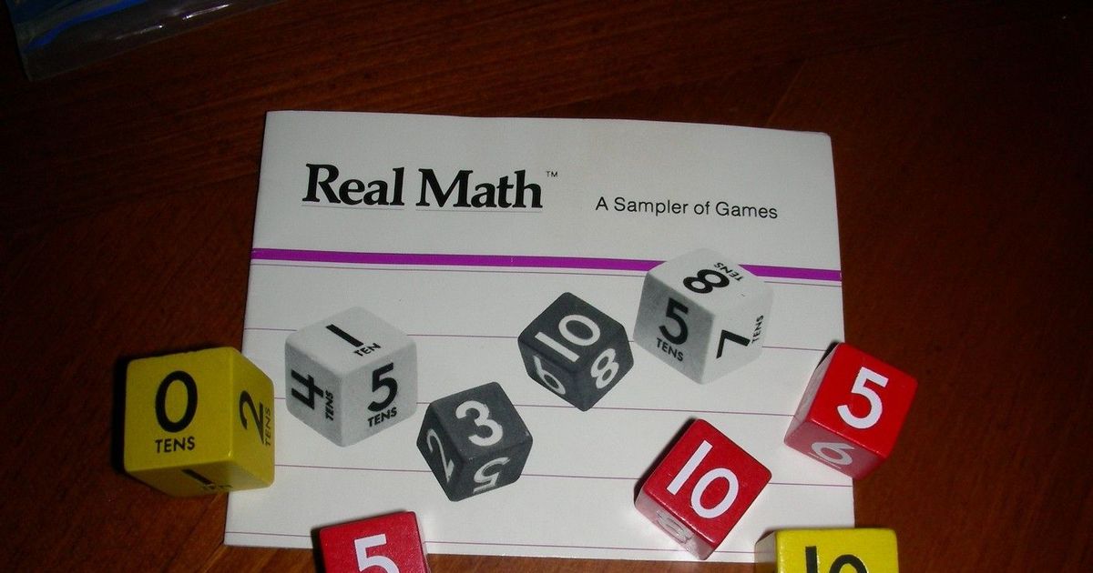 Real Math: A Sampler of Games | Board Game | BoardGameGeek