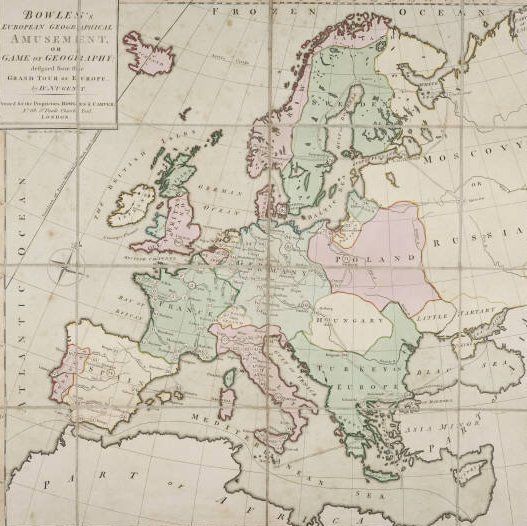 Bowles European Geographical Amusement cover