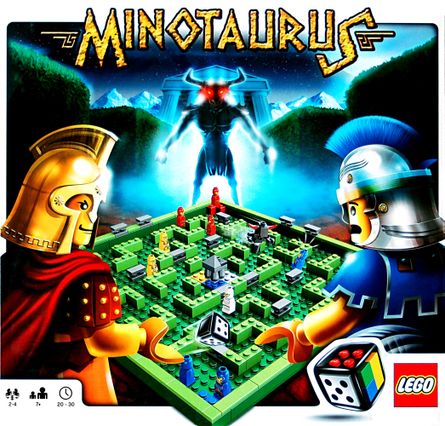 LEGO 3841 Spiel Würfelspiel Minotaurus 