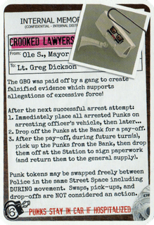 Police Precinct: Game Boy Geek Promo Card