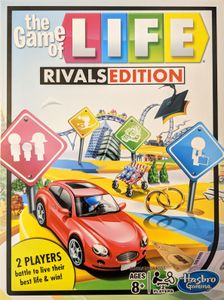 Hasbro Games The Game of Life Rivals Edition Board Game; 2 Player Game  Instructions