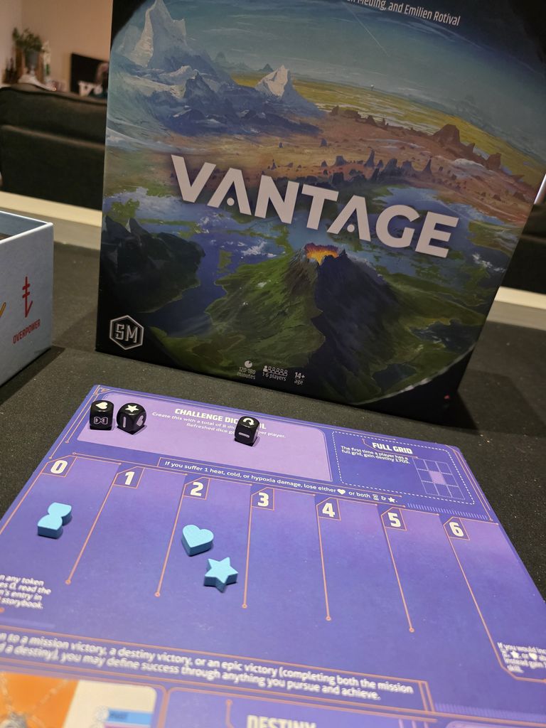 Vantage - A Solo Eurogamer Tackles An RPG game | Vantage