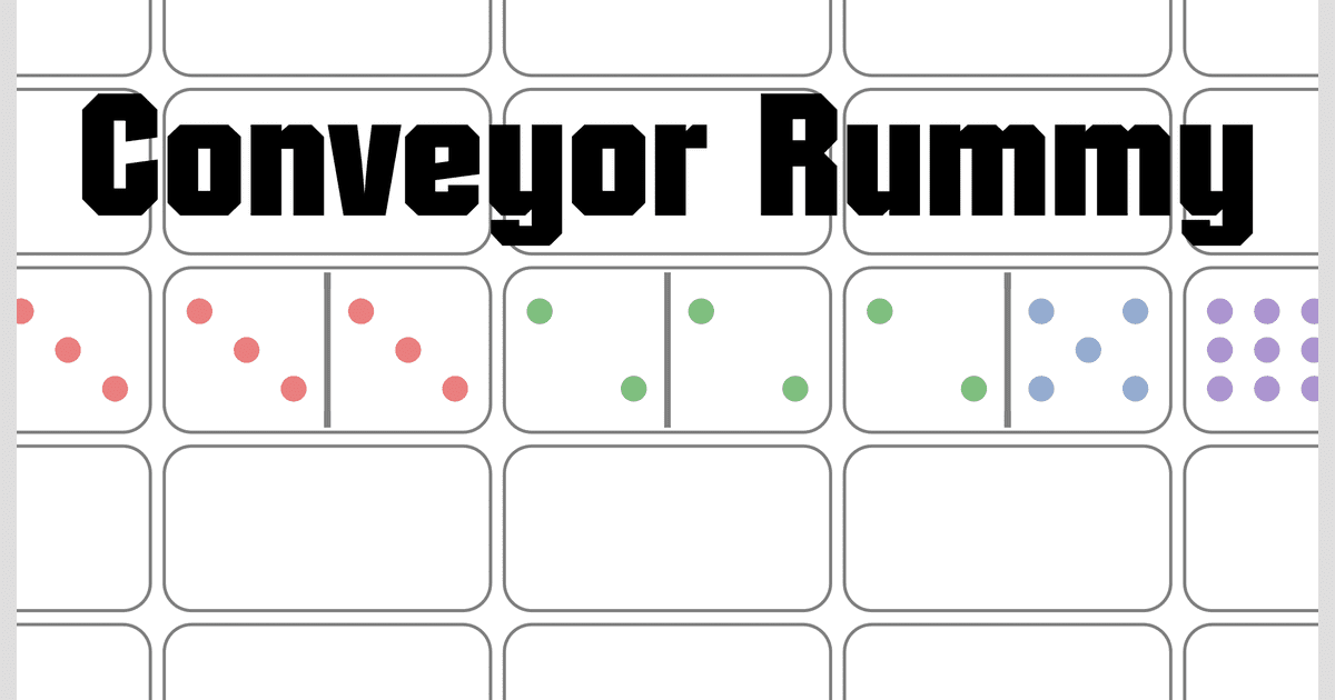 Conveyor Rummy V2 English Rules | Conveyor Rummy