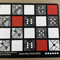 Sagrada: Promo 21 – Game Boy Geek 2022 Window Pattern Card