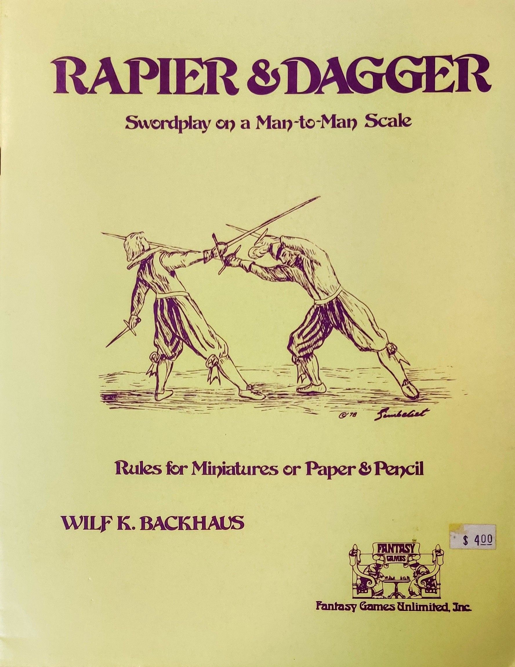 Rapier & Dagger