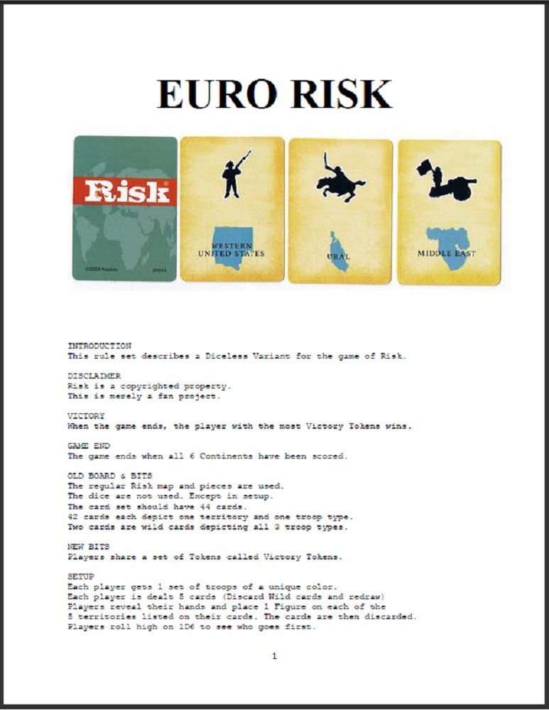 Euro Risk