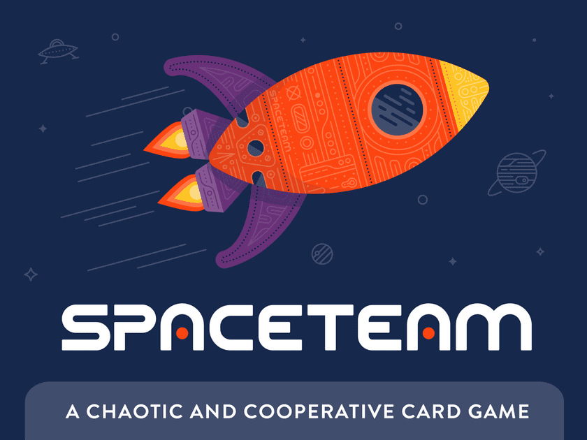 Cooperative A Fast-paced Spaceteam Shouting Card Game 