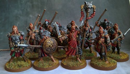 My painted blood rage set | Blood Rage