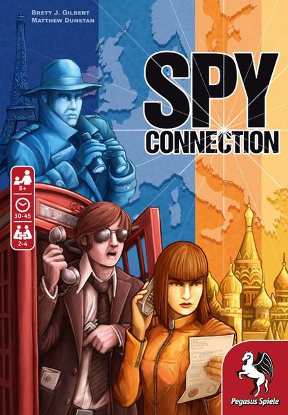 Spy Connection, Pegasus Spiele, 2021 — Front cover.