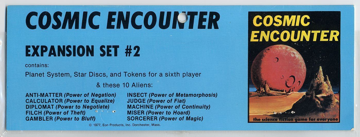 Cosmic Encounter: Expansion Set #2