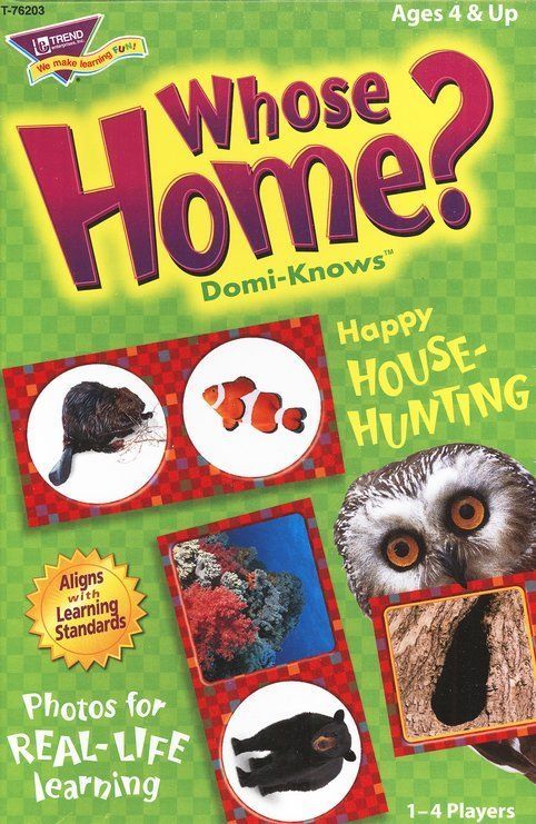 Whose Home? box art