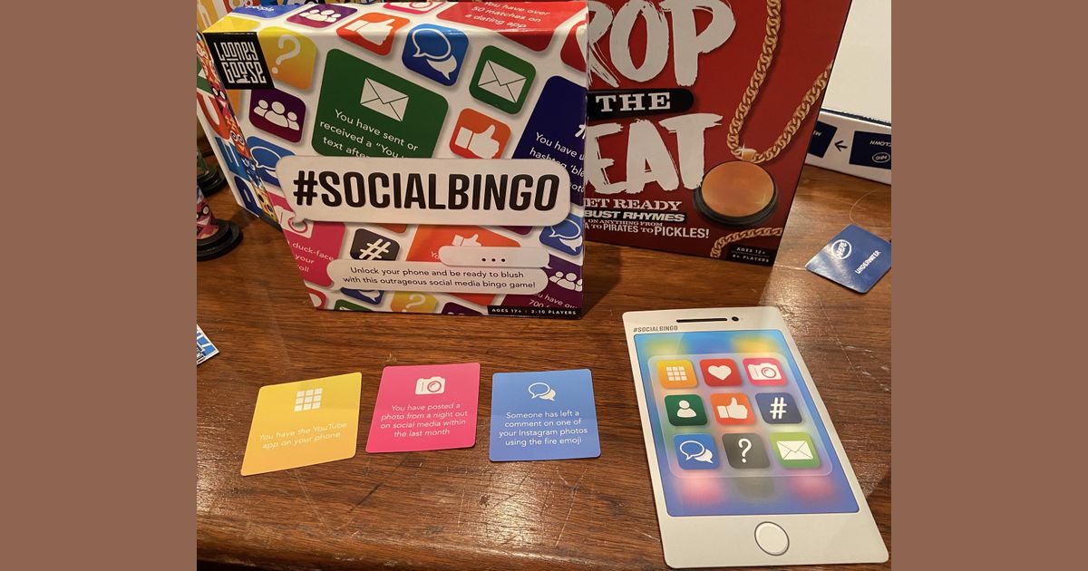 Social Bingo Board Game BoardGameGeek