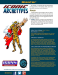 RPG Item: Iconic Archetypes: Blaster