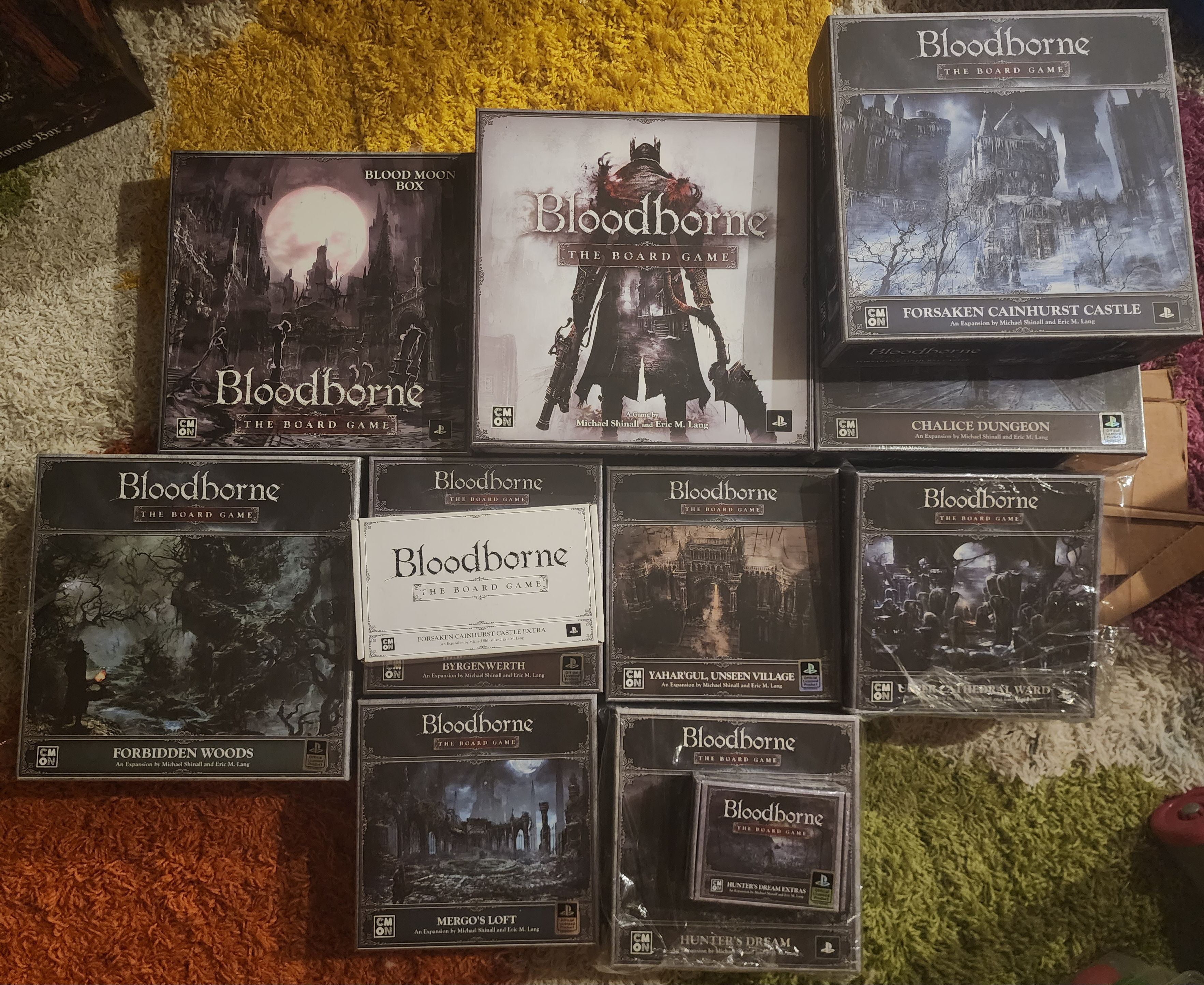 Bloodborne the boardgame collection-
