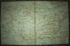 Travellers map game to Chicago and the World's Fair 