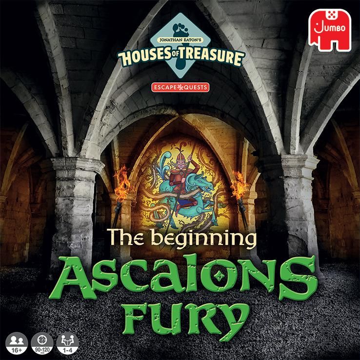 Boîte du jeu Jonathan Eaton's Houses of Treasure: Ascalons Fury