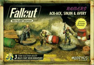 Fallout: Wasteland Warfare – Raiders: Ack-Ack, Sinjin & Avery