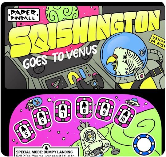 Paper Pinball: Season 2 – Squishington Goes to Venus