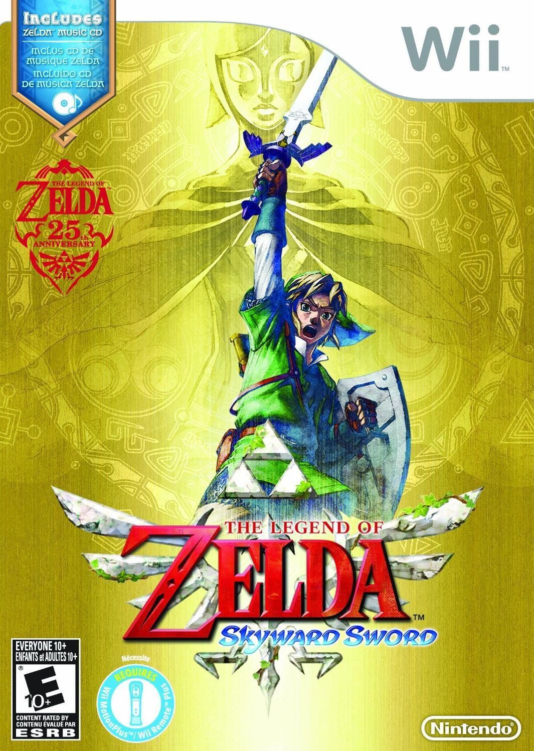 The Legend of Zelda: Skyward Sword box art
