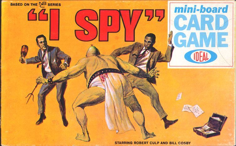 "I Spy" Mini-Board Card Game