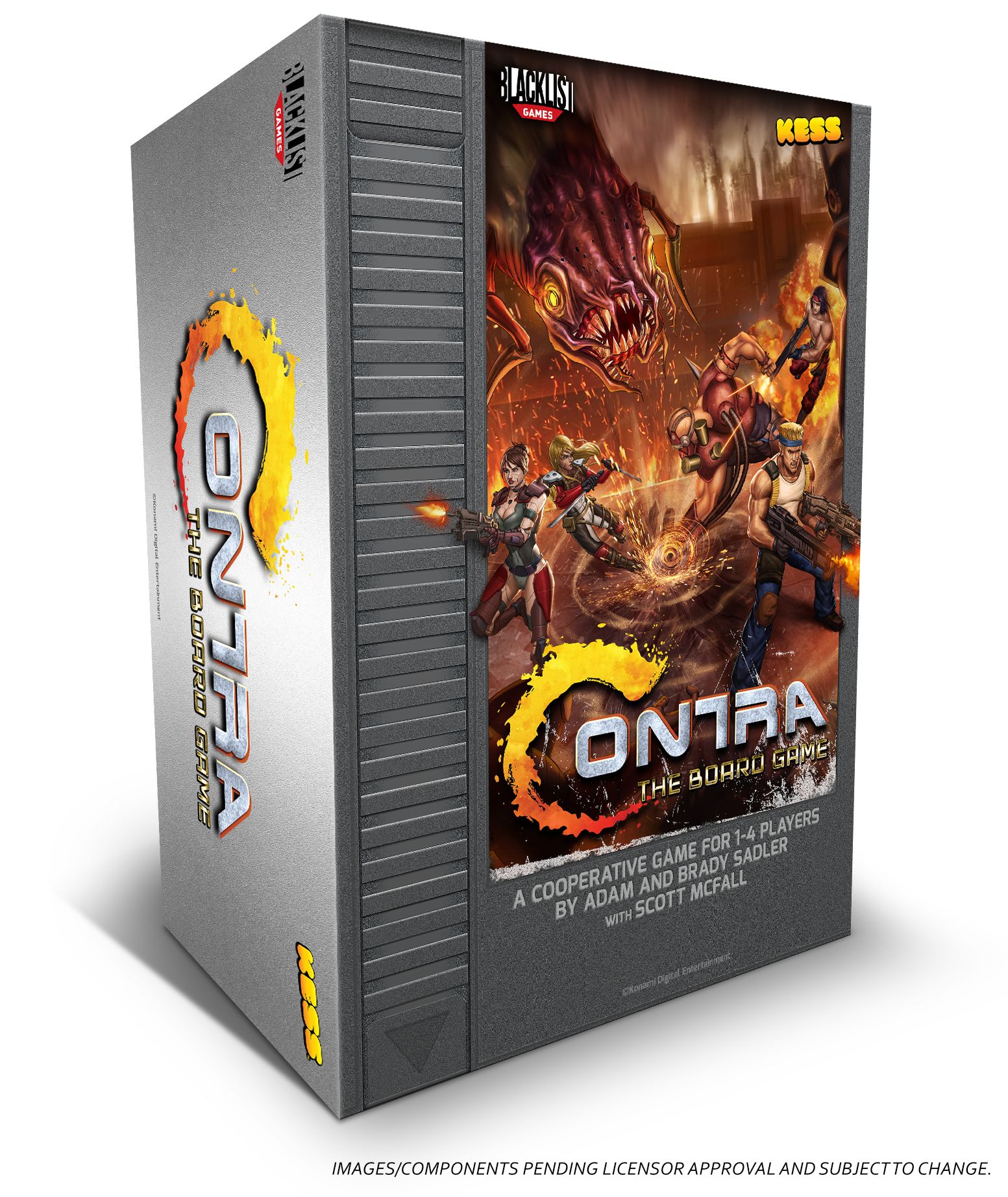 Cover art for Contra: The Board Game