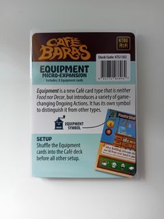 Café Baras: Equipment Micro-Expansion