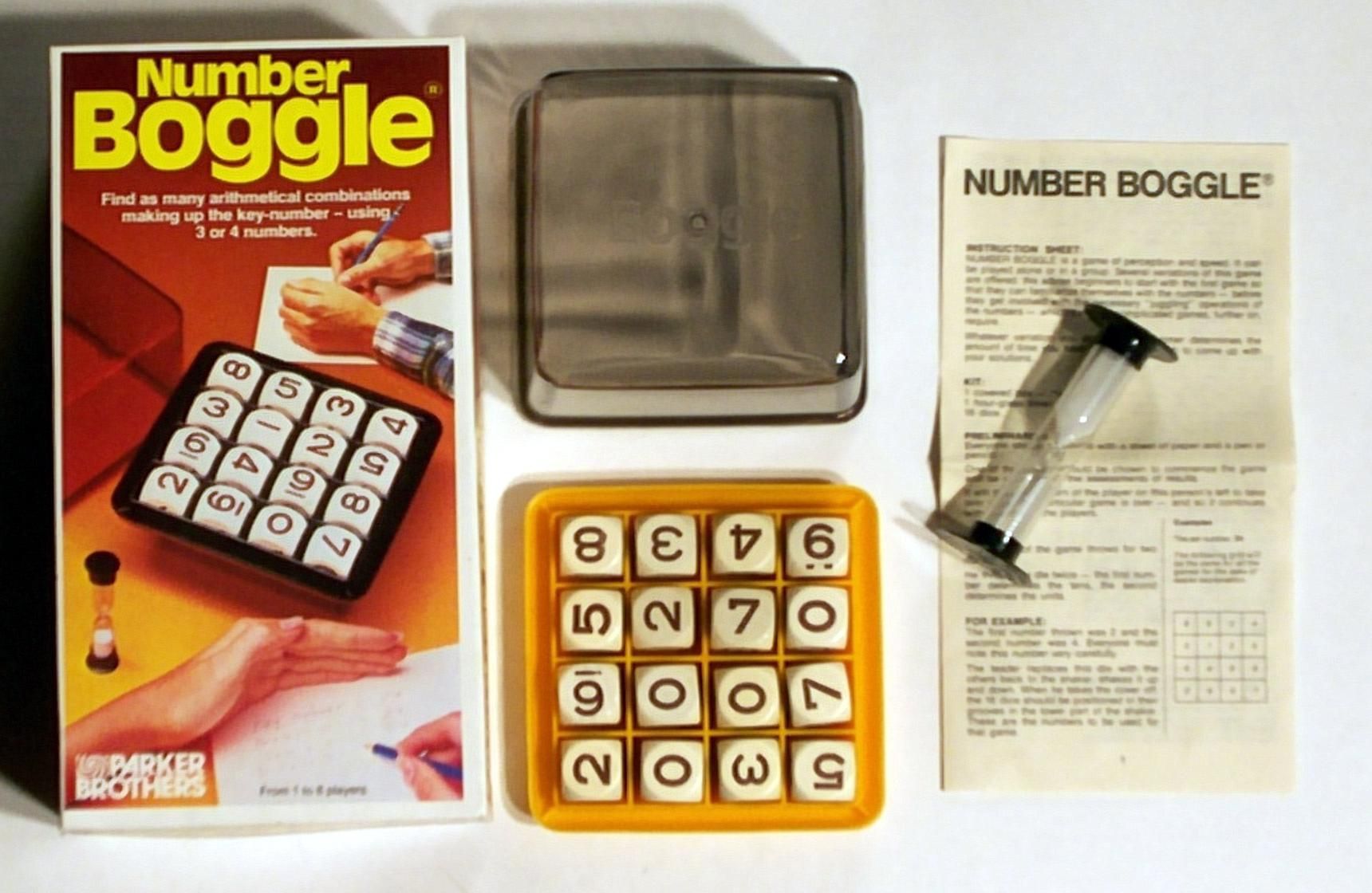 Number Boggle