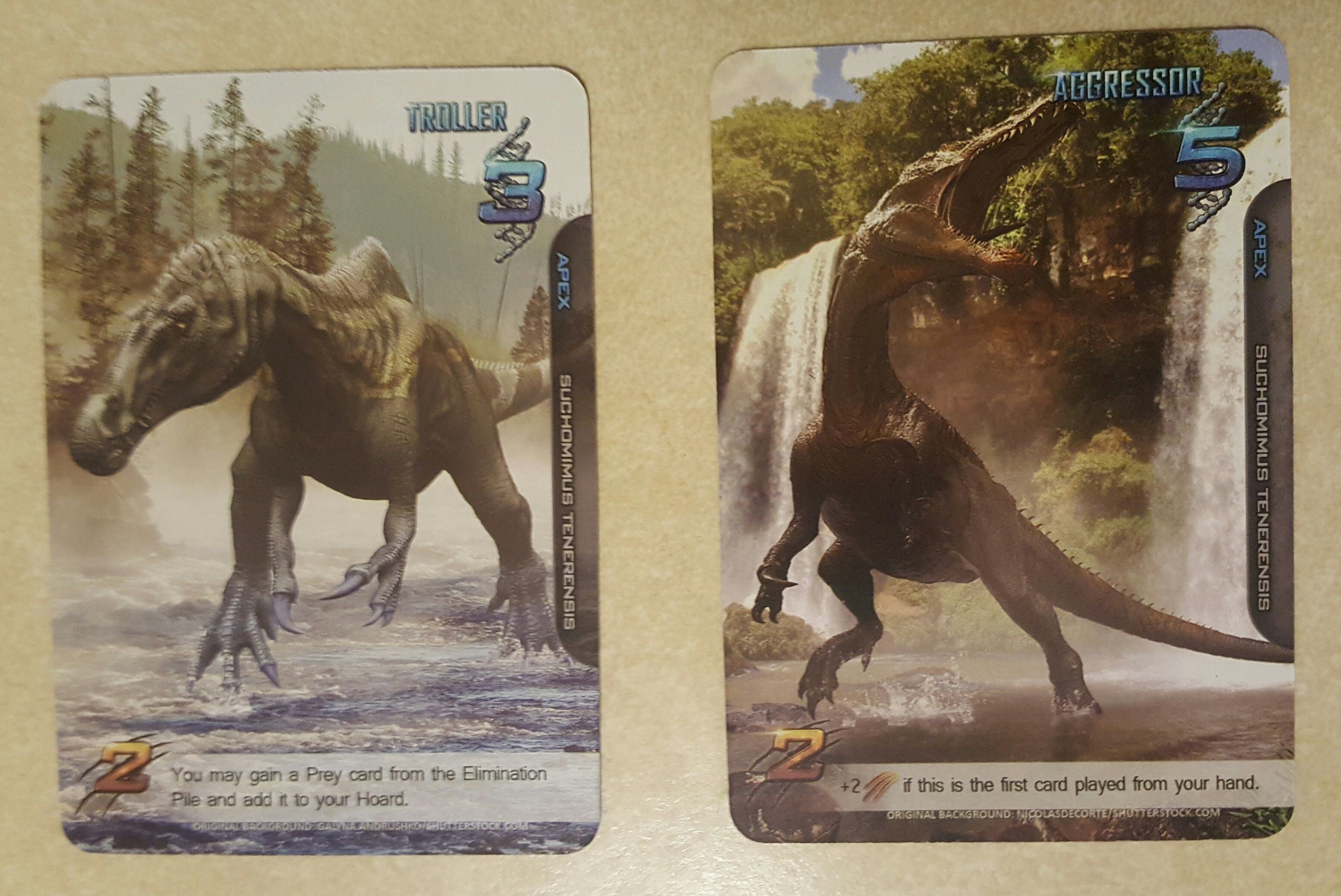 Apex Theropod Deck-Building Game: Suchomimus Expansion Deck | Image |  BoardGameGeek
